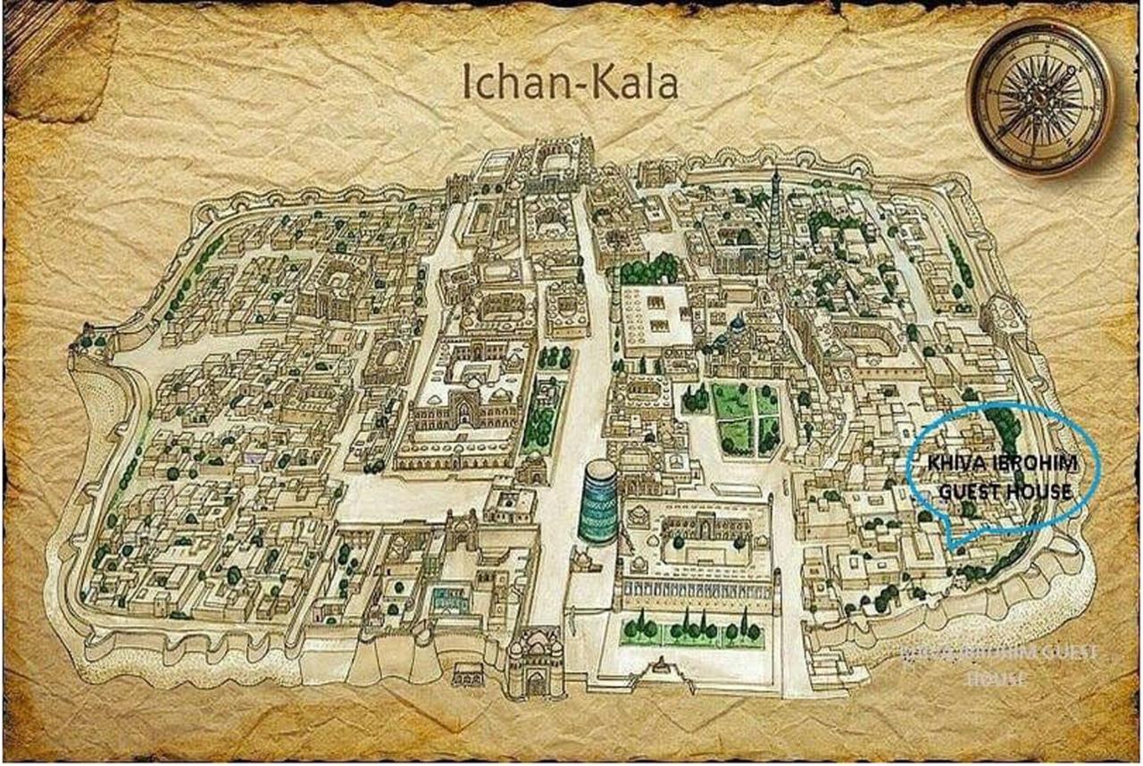 Khiva Ibrohim Guest House Bagian luar foto